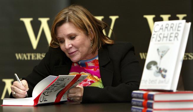 Carrie Fisher's Books Are Selling at Lightspeed