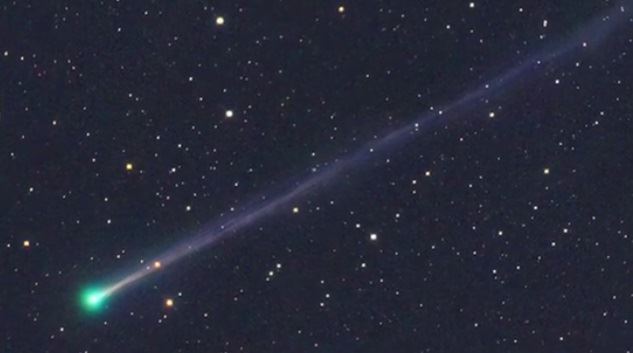 New Year's Eve Bonus: a Comet