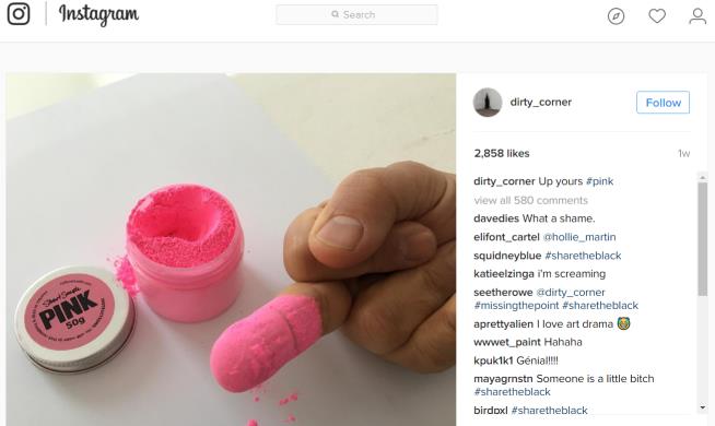 Artists' Feud Over 'Pinkest Pink' Escalates