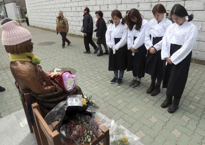 S. Korea 'Comfort Woman' Statue Angers Japan
