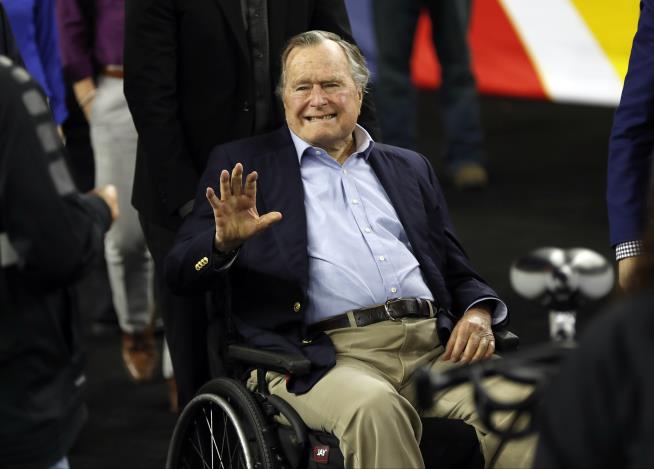 George HW Bush Hospitalized in Texas