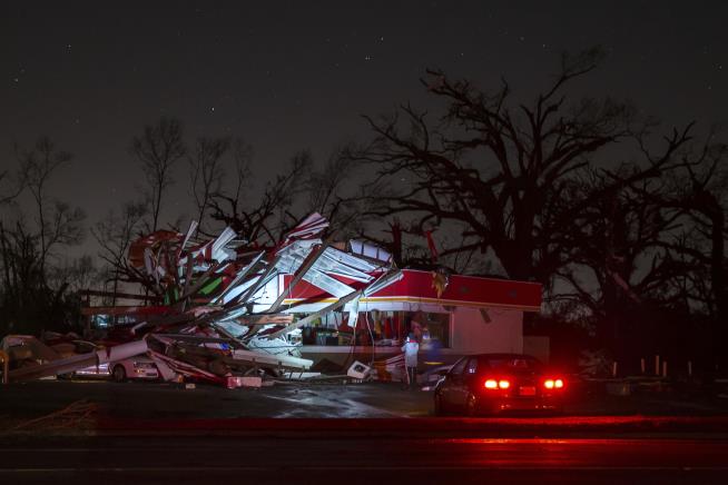 Toll Hits 18 as Winter Tornadoes Lash South