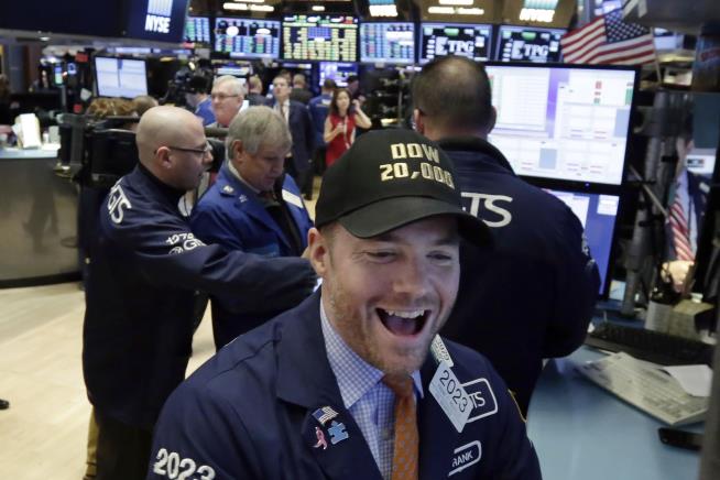Dow Edges Up 32