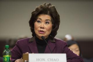 Senate Sends Elaine Chao to Trump's Cabinet, 93-6