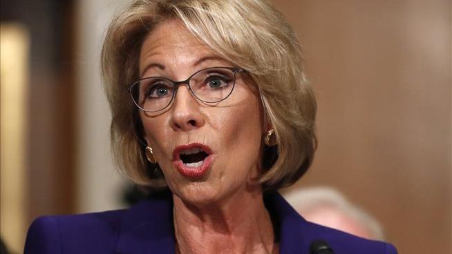 DeVos Clears One of Last Obstacles to Confirmation