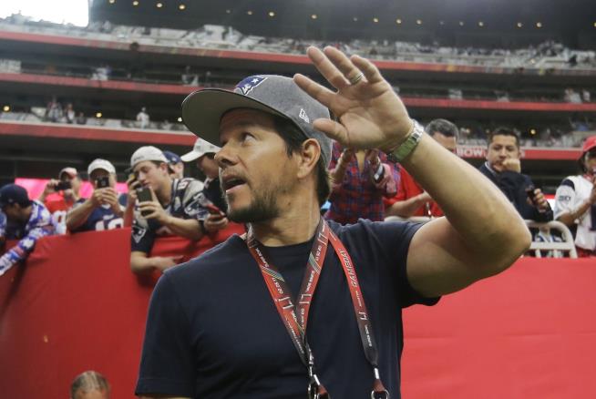 Patriots Fan Mark Wahlberg Left Early, Missed Comeback