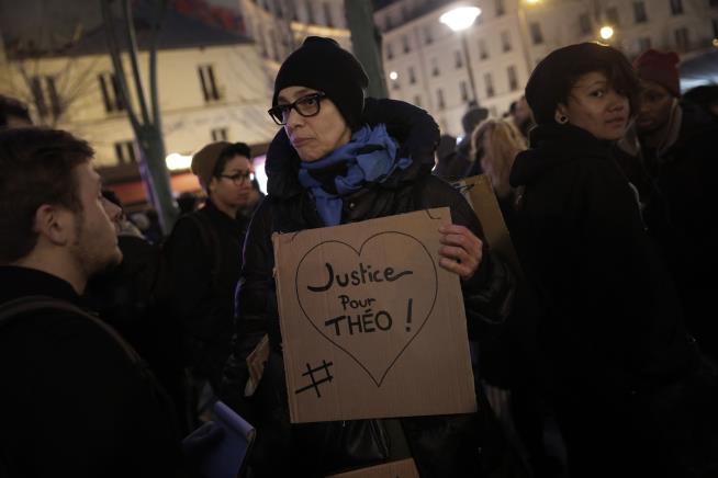 France Protests Over Police Rape Allegation Turn Fiery