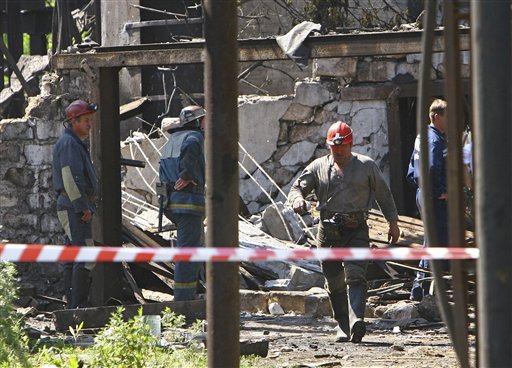37 Miners Trapped After Ukraine Explosion