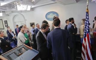 White House Bars 9 News Outlets From Press Briefing