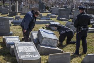 Vandals Attack Jewish Cemetery in Philadelphia