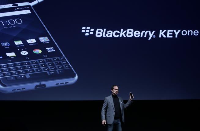BlackBerry Eyes Comeback With KEYone Launch
