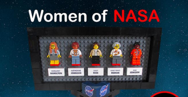 A Sally Ride Lego Figure? Yep, and She's Not Alone