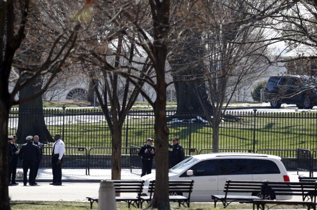 Man Stopped Near White House Claimed He Had Bomb in Trunk