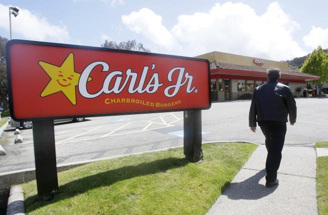 Carl's Jr. Tries Advertising Burgers With Actual Burgers