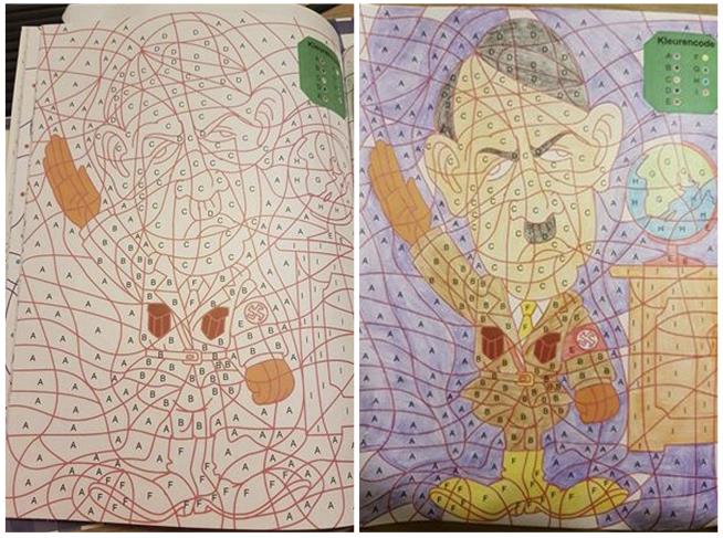 What Not to Put in a Kids Coloring Book: Hitler