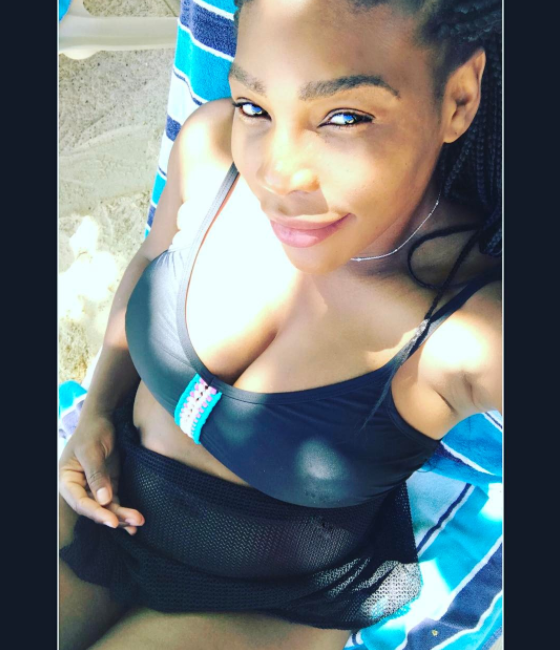 Serena Williams Drops a Note to Her Baby