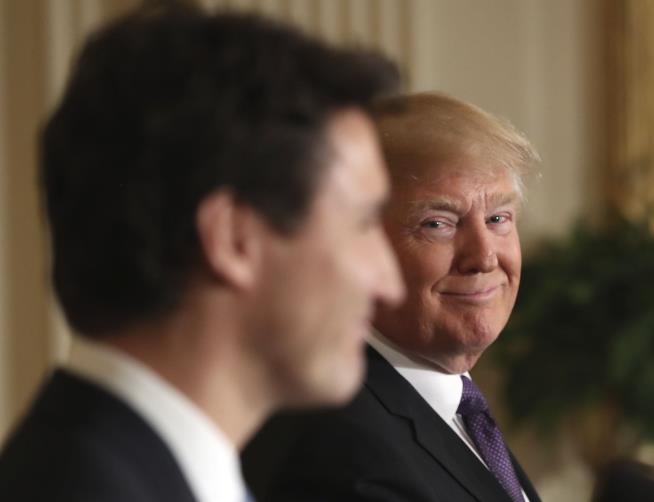 Trump Not Pulling Out of NAFTA 'at This Time'