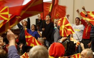 Protesters Storm Macedonia Parliament, Beat Lawmakers