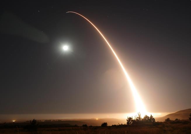 Air Force Launches Missile 4.2K Miles in 'Nuclear Deterrent Test'