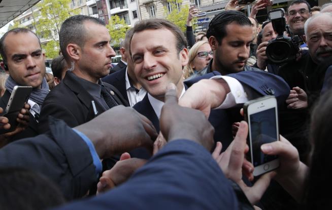 Macron's Team Says It Suffered 'Massive' Hack