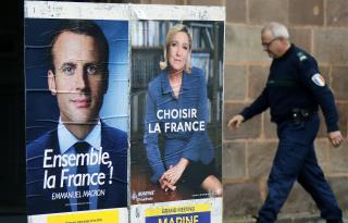 Le Pen-Macron Isn't Another Trump-Clinton: Pollsters