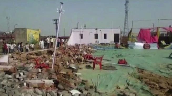 Wall Collapse Kills 25 at India Wedding