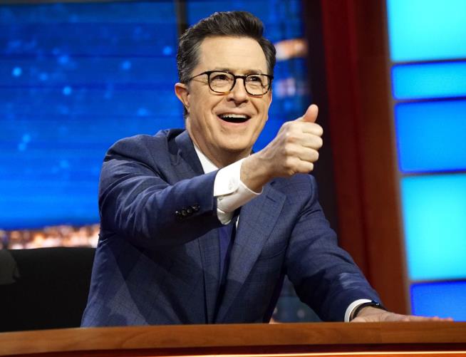 FCC Won't Punish Colbert for Trump Remarks