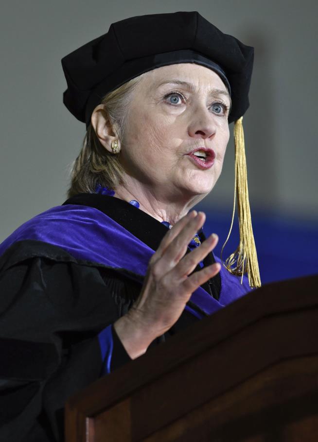 What Clinton Called a 'Con' in Commencement Speech
