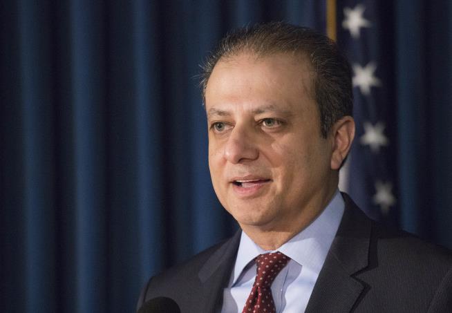 Bharara Says He Was Canned After Refusing Trump Call