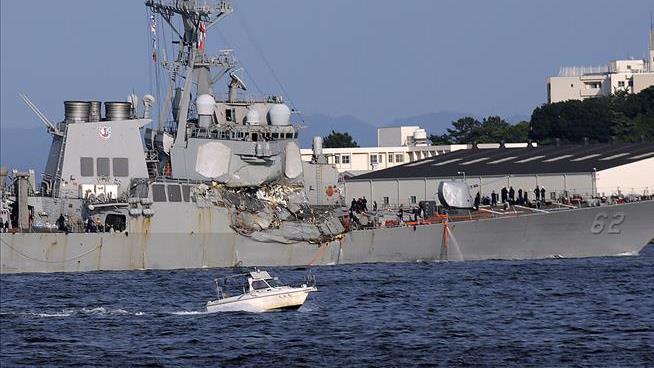 With Sailors Still Missing, Questions Over Ship Crash