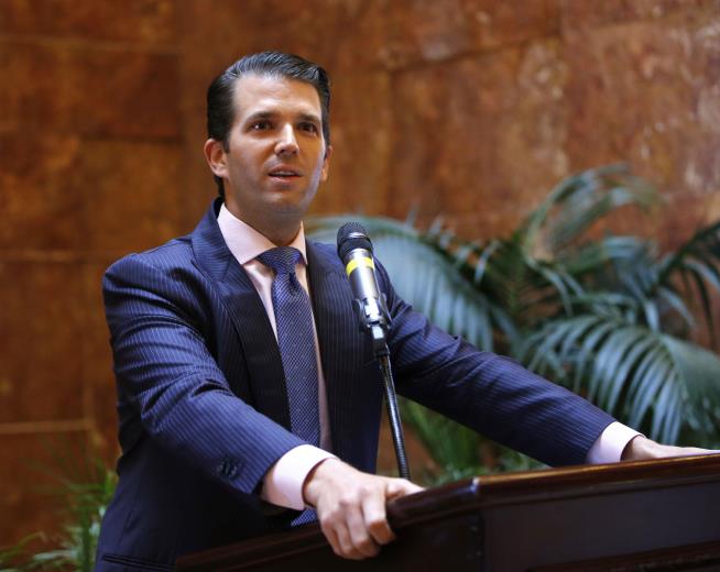 Trump Jr. Was Promised Clinton Info in Meeting With Russian