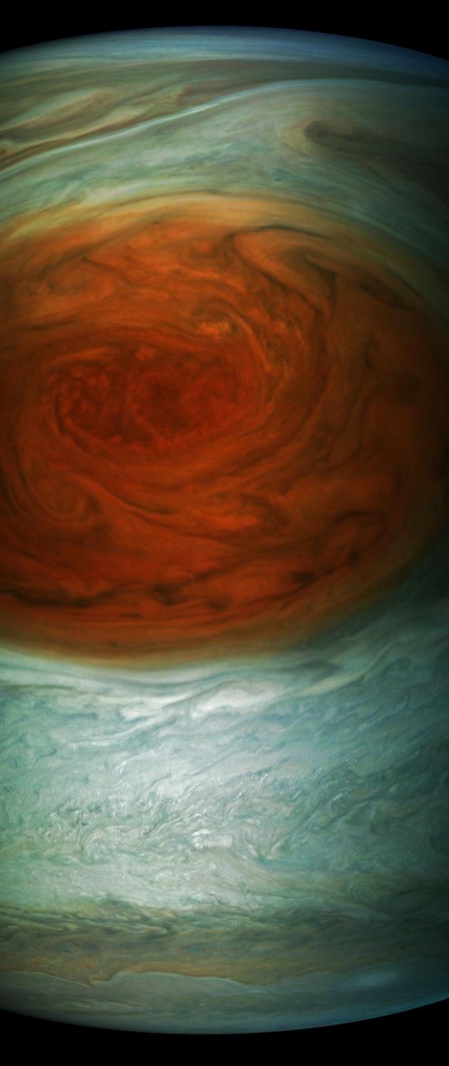 Jupiter's Great Red Spot Gets Its Closeup
