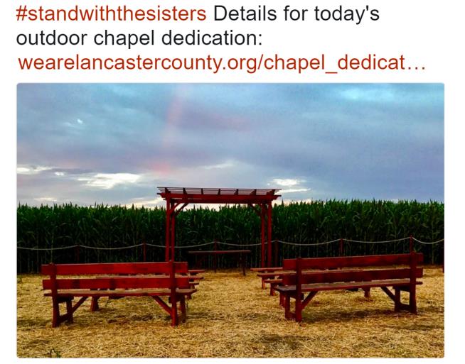 Nuns Oppose Fracking Pipeline by Building Chapel in Cornfield