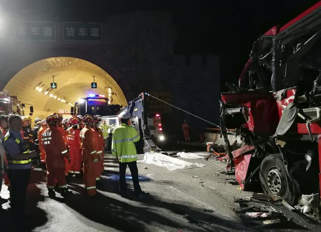 36 Dead After Bus Crashes Into Tunnel Wall