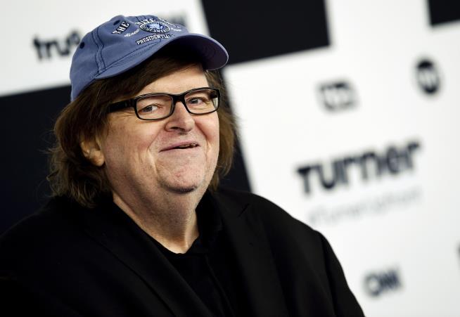Michael Moore Leads Broadway Audience to Trump Tower