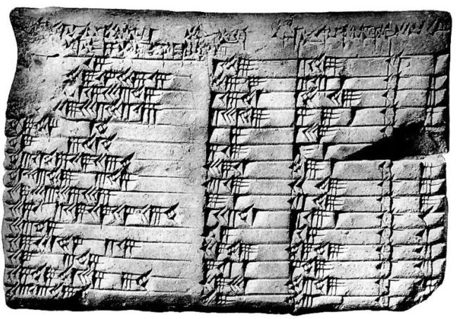 Tablet Shows Maybe Greeks Didn't Invent Trig After All