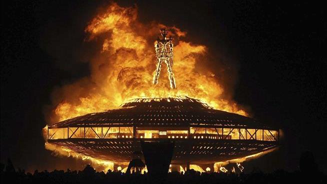 Man Who Died From Burning Man Flames Was There for First Time