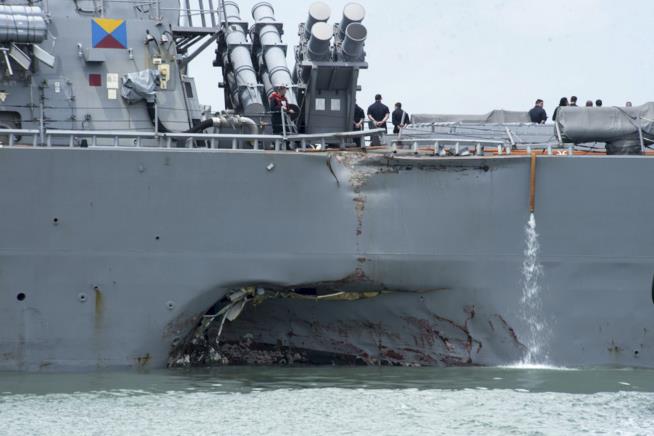 Navy Probing Whether Crash Was Work of Hackers