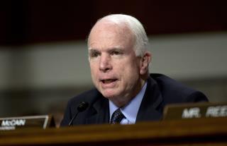 John McCain Explains His Gaffe at Comey Hearing