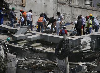 Another Big Earthquake Jolts Mexico