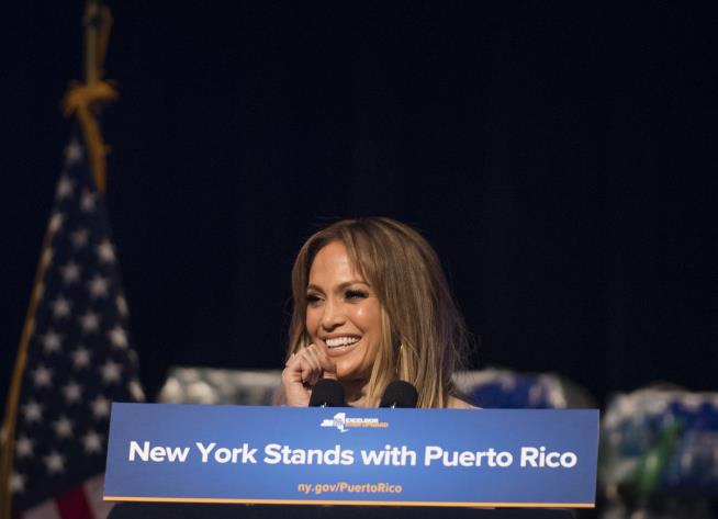 Jennifer Lopez Comes to Aid of Family's Native Puerto Rico
