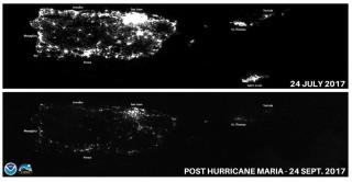 Satellite Photo Shows How Bleak It Is in Puerto Rico