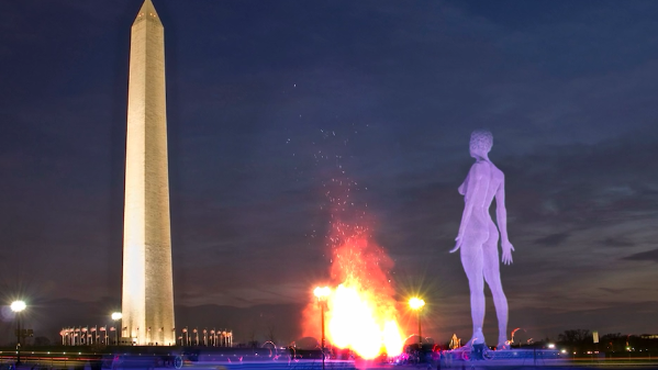 Giant Nude Woman Could Grace US Capital