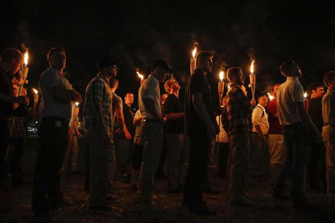 White Supremacists Again Rally in Charlottesville