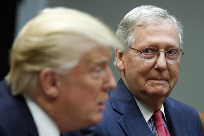 After Nasty Sniping, Trump, McConnell Will Meet Monday