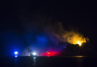 Oil Rig Explodes Near New Orleans
