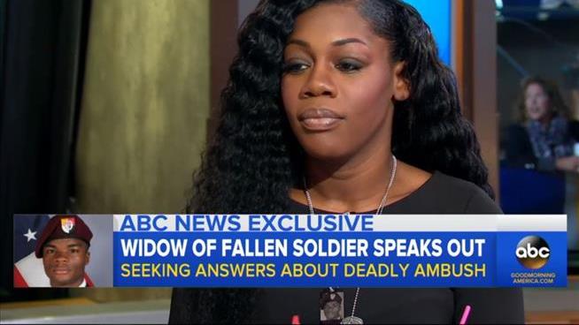 Fallen Soldier's Widow: Trump Couldn't Recall His Name