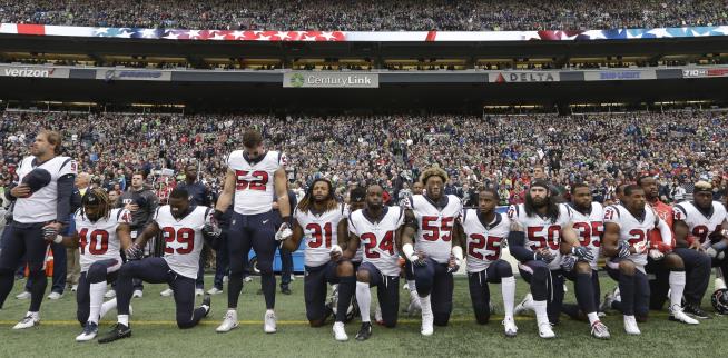 Texans Take a Knee to Protest Owner's Remark