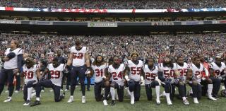 Texans Take a Knee to Protest Owner's Remark