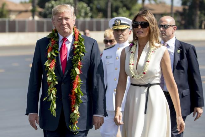 Trump Visits Pearl Harbor